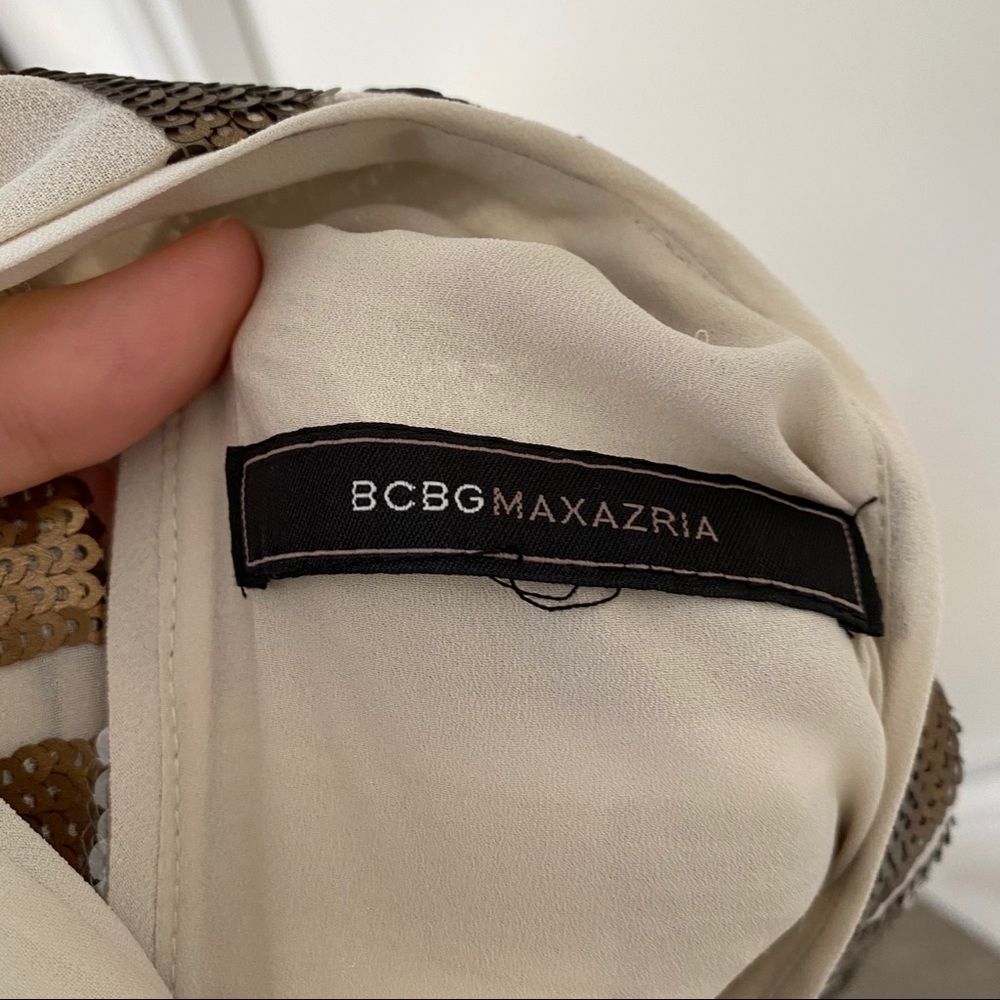 BCBGMaxazria Amarel Sequined Maxi Dress - Picture 8 of 10